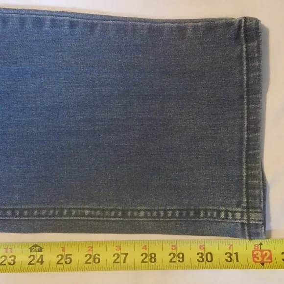 Buffalo David Bitton Jackson-X Straight Leg Denim Blue Jeans 34 X 34 - Picture 4 of 8